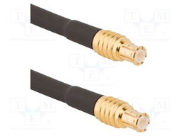 Cable; 0.25m; MCX male,both sides; straight