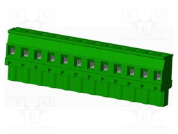 Connector: pluggable terminal block; plug; female; angled 90°