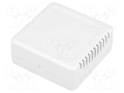 Enclosure: multipurpose; X: 75.8mm; Y: 75.8mm; Z: 30mm; vented; ABS