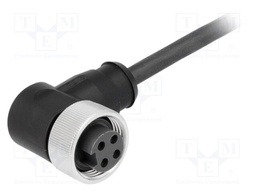 Plug; 7/8"; 10m; female; PIN: 4; angled 90°; with lead; TPU