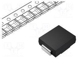 Diode: rectifying; SMD; 600V; 3A; DO214AB,SMC; Ufmax: 1.1V