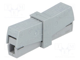 Installation quick splice; spring clamp; 0.5÷2.5mm2; 400V; 24A