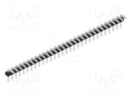 Connector: pin strips; pin header; male; PIN: 30; 2mm; THT; 1x30