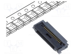 Connector: FFC/FPC; FH52; SMT; horizontal; PIN: 15; 500mA; 50V; 0.5mm