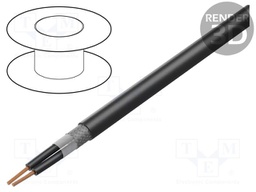 Wire; ÖLFLEX® CLASSIC 135 CH BK; 2x2.5mm2; FRNC; black; 600V,1kV