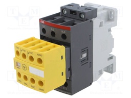 Contactor: 3-pole; NO x3; Auxiliary contacts: NC x2,NO x2; 33A