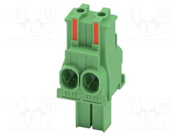 PCB connector, nominal cross section: 16 mm?, color: green,