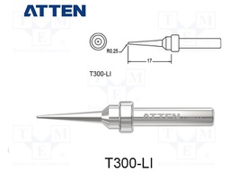 Tip; conical,elongated; 0.5mm; for  soldering iron
