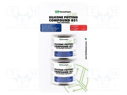 Silicone encapsulating compound; transparent; 100g; -55÷200°C