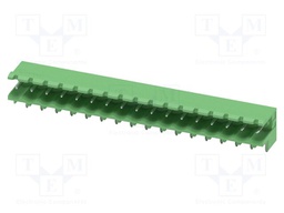PCB headers, nominal cross section: 2.5 mm?, color: green, n