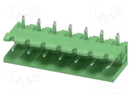 PCB headers, nominal cross section: 2.5 mm2, color: green, n