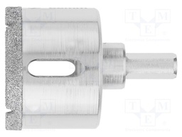 Hole saw; 40mm; Drill Bit: diamond; Holder: hexagonal