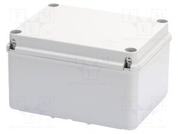 Enclosure: junction box; X: 201mm; Y: 255mm; Z: 138mm; wall mount