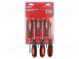 Kit: screwdrivers; Torx®; Size: TX10,TX15,TX20,TX25,TX30,TX40