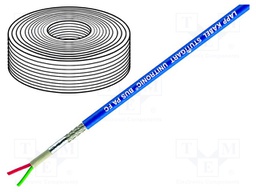 Wire; automatics,potentially explosive areas; 1x2x1mm2; Cu; PVC