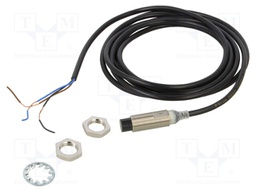 Sensor: inductive; Output conf: PNP / NO; 0÷16mm; 10÷30VDC; M12