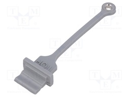 Protection cap; MUSB; Application: USB A sockets; grey