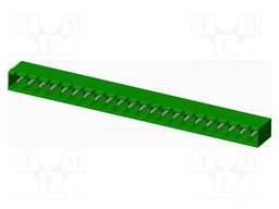 Connector: pluggable terminal block; socket; male; angled 90°