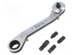 Screwdriver; Phillips,slot; Size: PH1,PH2,PH3,SL 6mm; 135mm