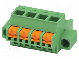 PCB connector, nominal cross section: 2.5 mm2, color: green,