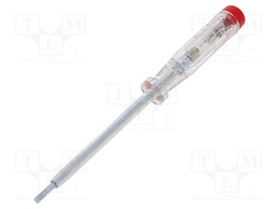 Voltage tester; insulated; slot; SL 3,5mm; Blade length: 100mm