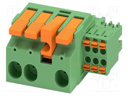 PCB hybrid connector, nominal cross section: 6 mm?, color: g