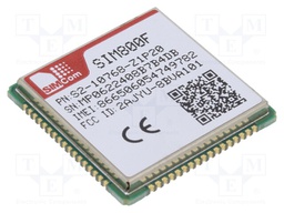 Module: GSM; 85600bps; 2G; 68pad SMT; SMD; 24x23x3mm