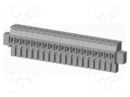 Connector: pluggable terminal block; plug; female; angled 90°