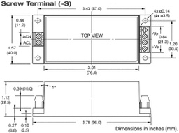 Power supply: switched-mode; 30W; 15VDC; 2A; OUT: 1; 87x40x28.5mm