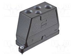 Enclosure: for HDC connectors; Han® HPR; size 24B; -40÷125°C