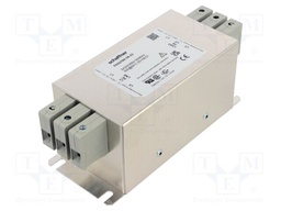 Filter: anti-interference; three-phase; 520VAC; screw; Ir: 3.4mA