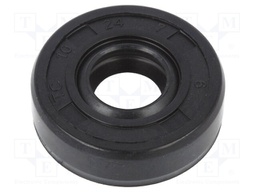 Oil seal; NBR; D: 7mm; -40÷100°C; Shore hardness: 70; Øhole: 24mm