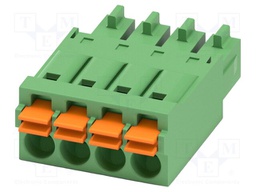 PCB connector, nominal cross section: 1.5 mm?, color: green,