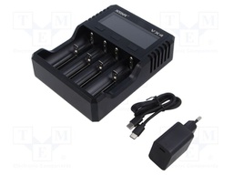 Charger: microprocessor-based; Li-Ion; 1A; Cells quantity: 4