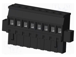 Connector: pluggable terminal block; plug; female; angled 90°