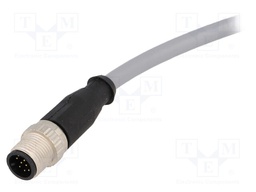Plug; M12; PIN: 12; male; A code-DeviceNet / CANopen; 1m; straight