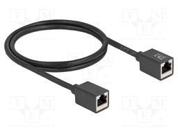 Extender Ethernet; S/FTP; Cat: 6a; RJ45 socket,both sides; 1m