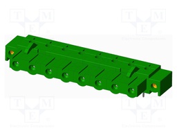 Connector: pluggable terminal block; socket; female; angled 90°