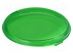 Actuator lens; E; green; plastic