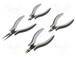 Kit: pliers; ESD; case; 4pcs.