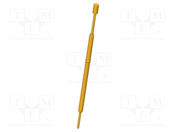 Needle-like test probe; Operational spring compression: 3mm