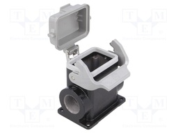 Enclosure: for HDC connectors; Han M; size 24B; with latch; M25