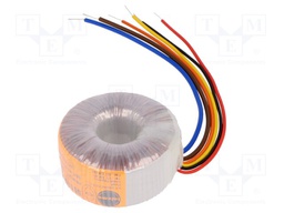 Transformer: toroidal; 15VA; 230VAC; 12V; 12V; 0.625A; 0.625A