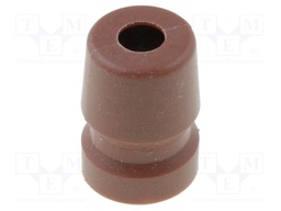 Strain relief; for Jack connectors,for XLR connectors; brown