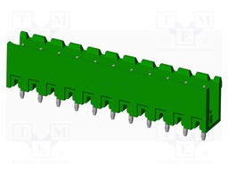 Connector: pluggable terminal block; socket; male; straight; THT