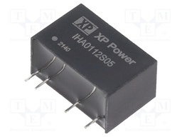 Converter: DC/DC; 1W; Uin: 10.8÷13.2V; 5VDC; Iout: 200mA; SIP7; 4.3g