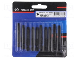 Screwdriver bit; Torx®; TX27; Overall len: 50mm