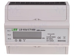 Electric energy meter; digital,mounting; for DIN rail mounting
