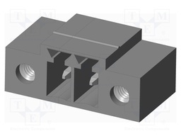 Connector: pluggable terminal block; socket; male; on PCBs