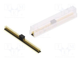 Connector: pin strips; pin header; male; PIN: 70; 2.54mm; SMT; 2x35